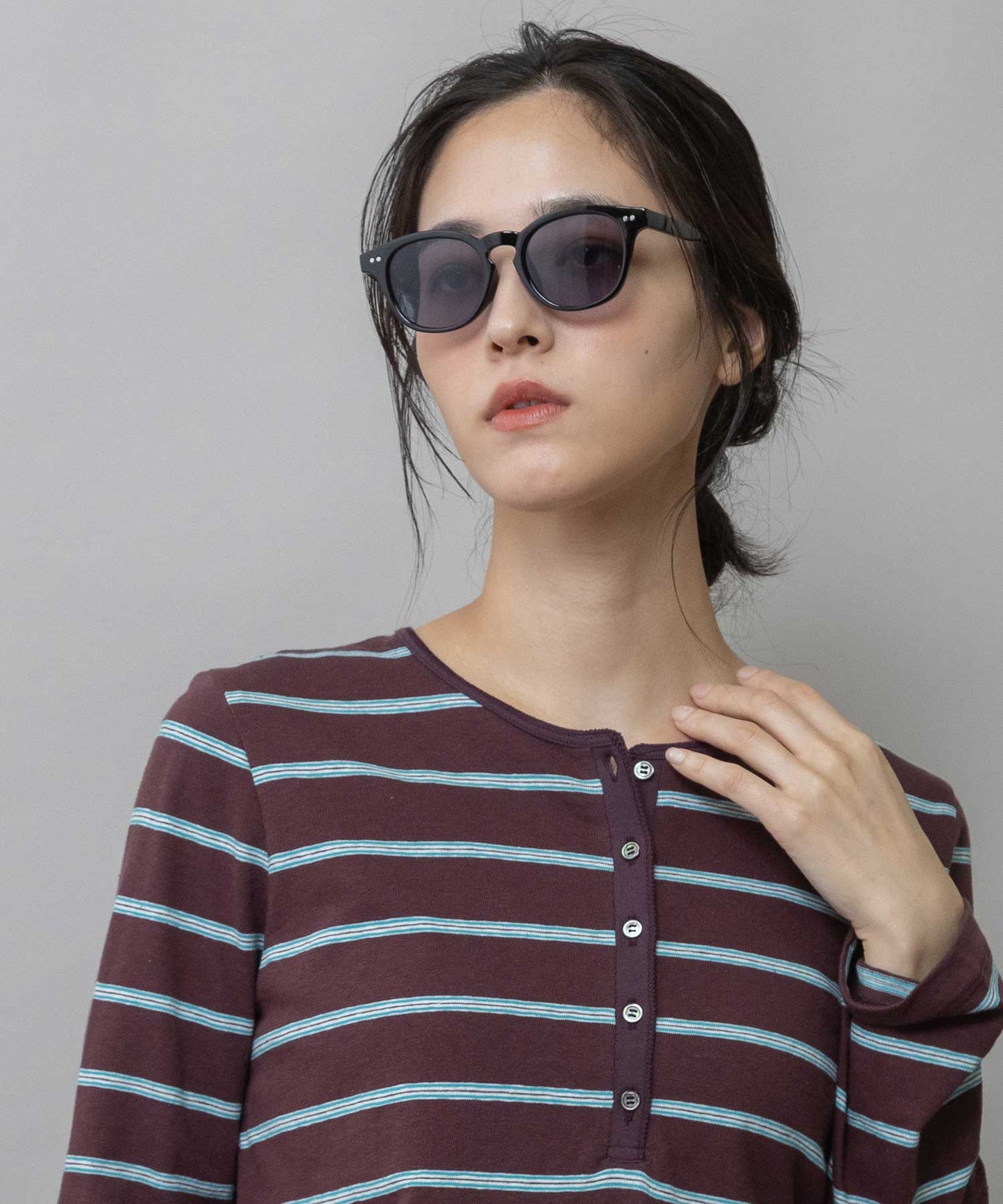 ウェリントンフレームサングラス