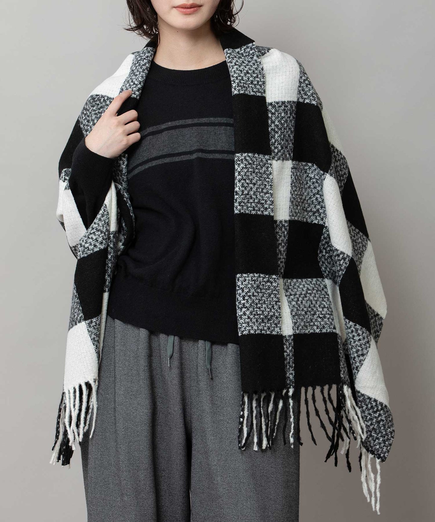 バッファローチェックストール