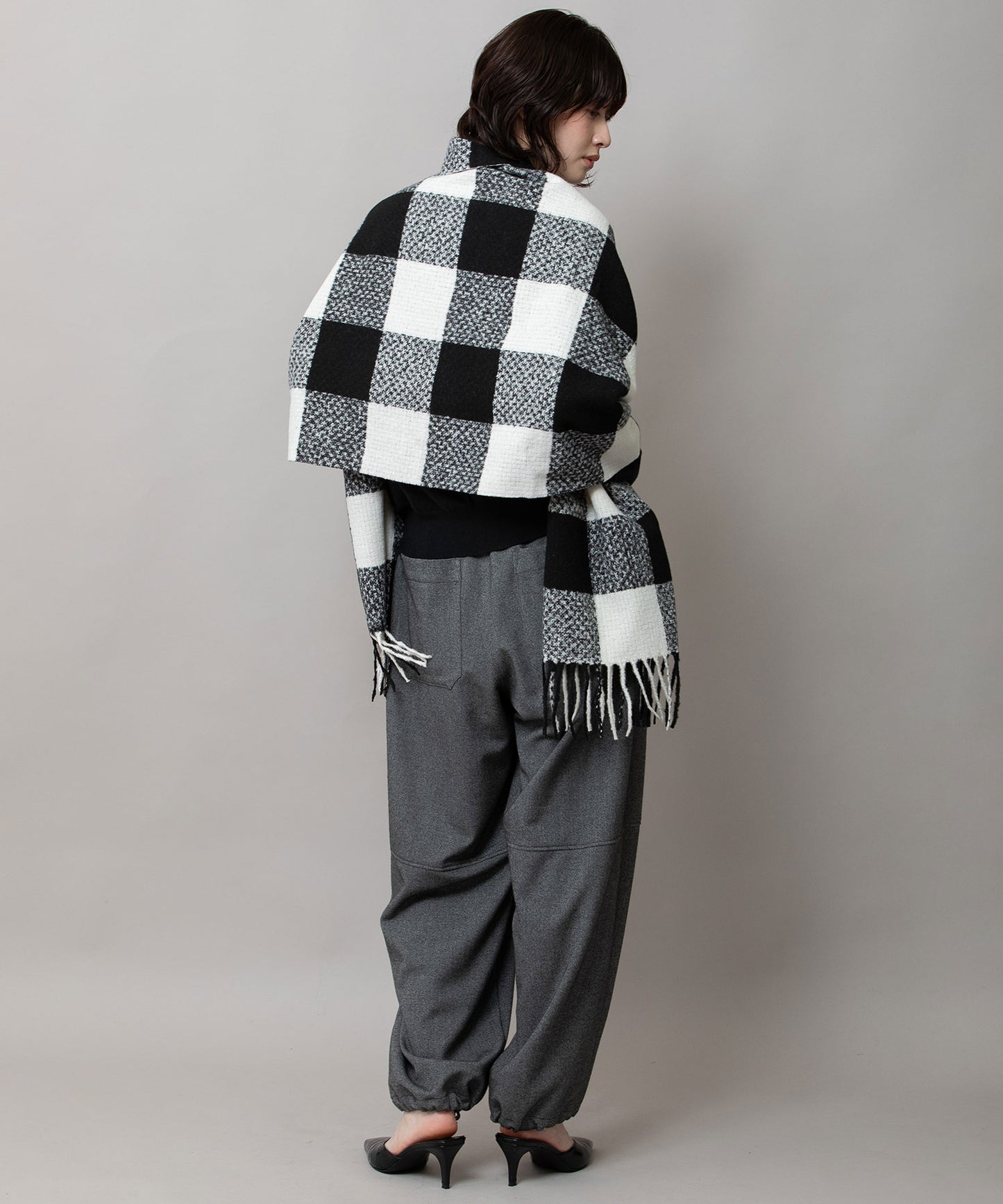 バッファローチェックストール