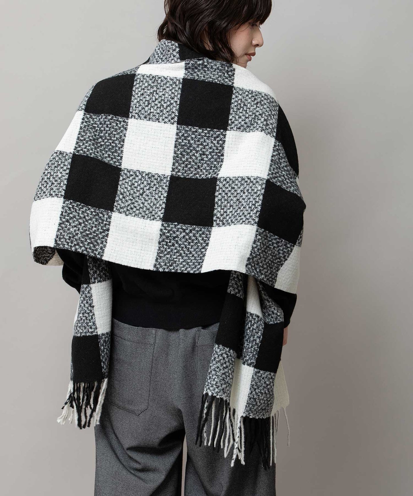 バッファローチェックストール