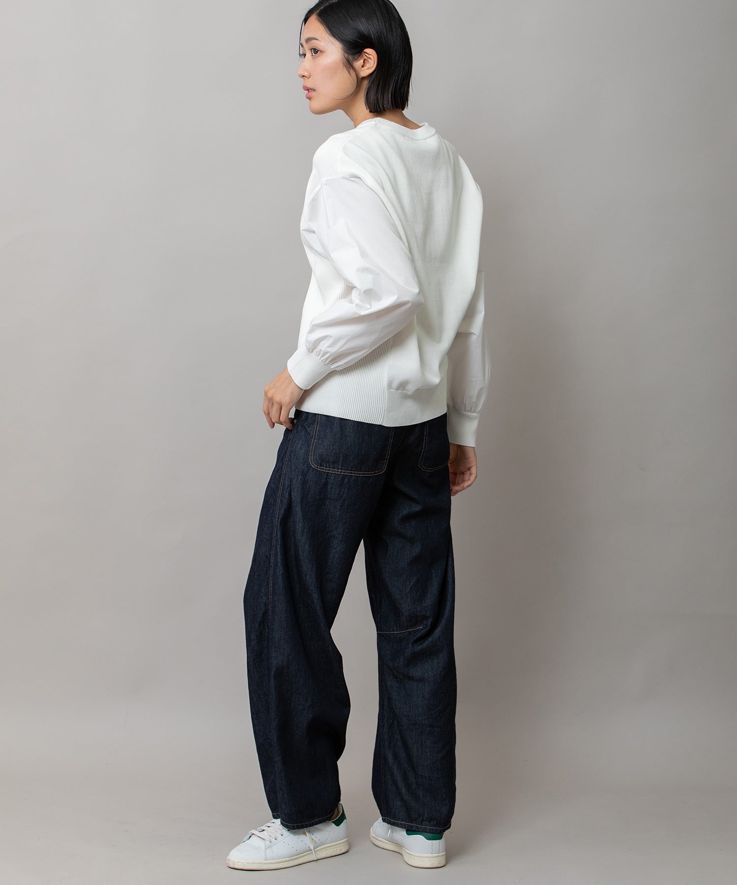 コットンリヨセルデニムバレルイージーパンツ – Munich web shop