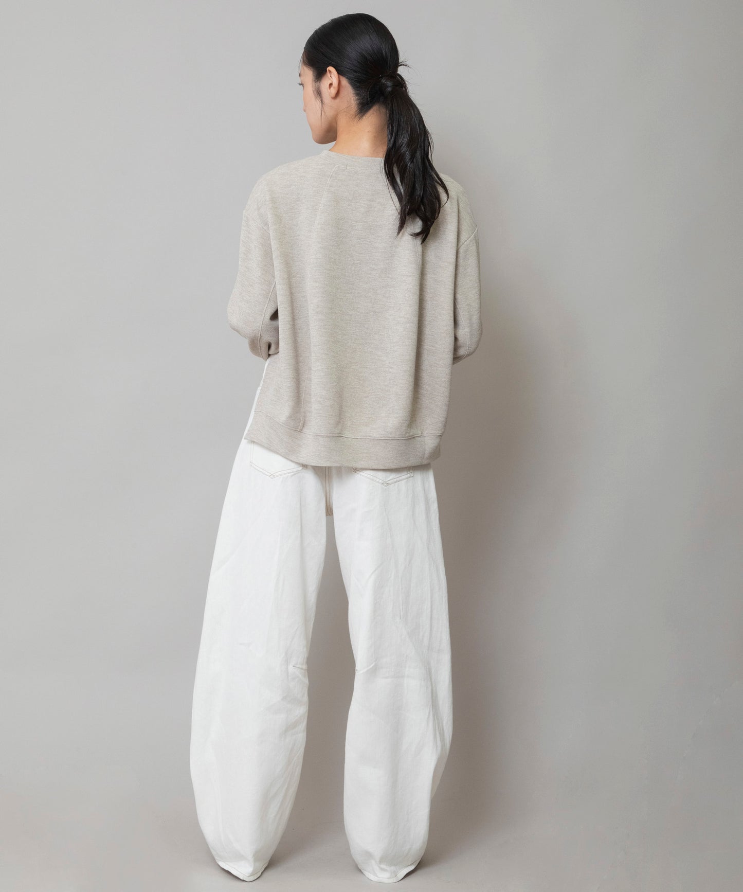 【先行販売】ダブルフェイスジャージプルオーバー