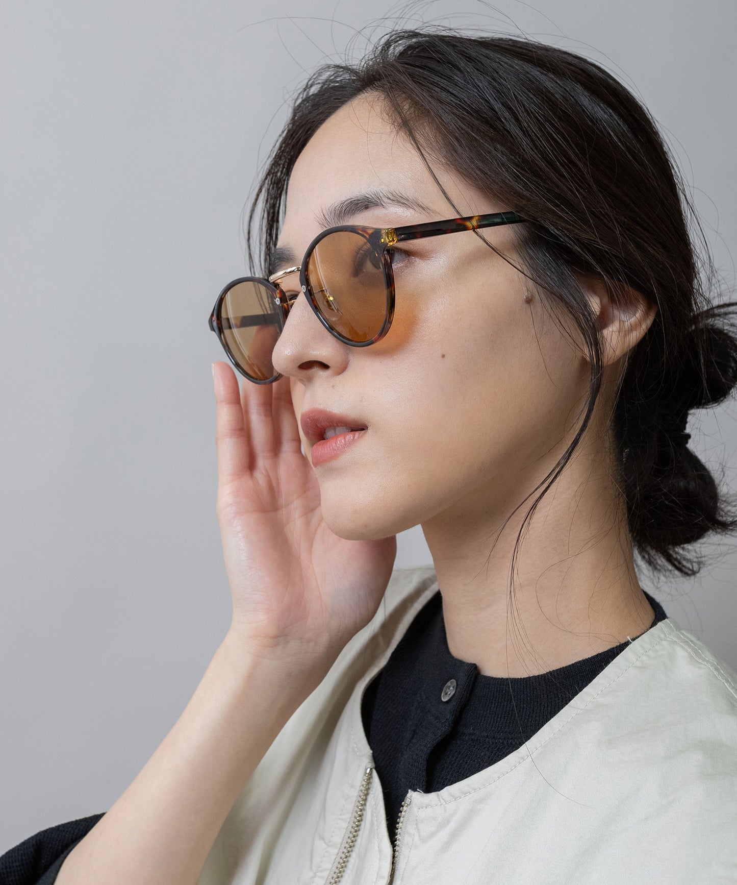 シンボストンフレームサングラス