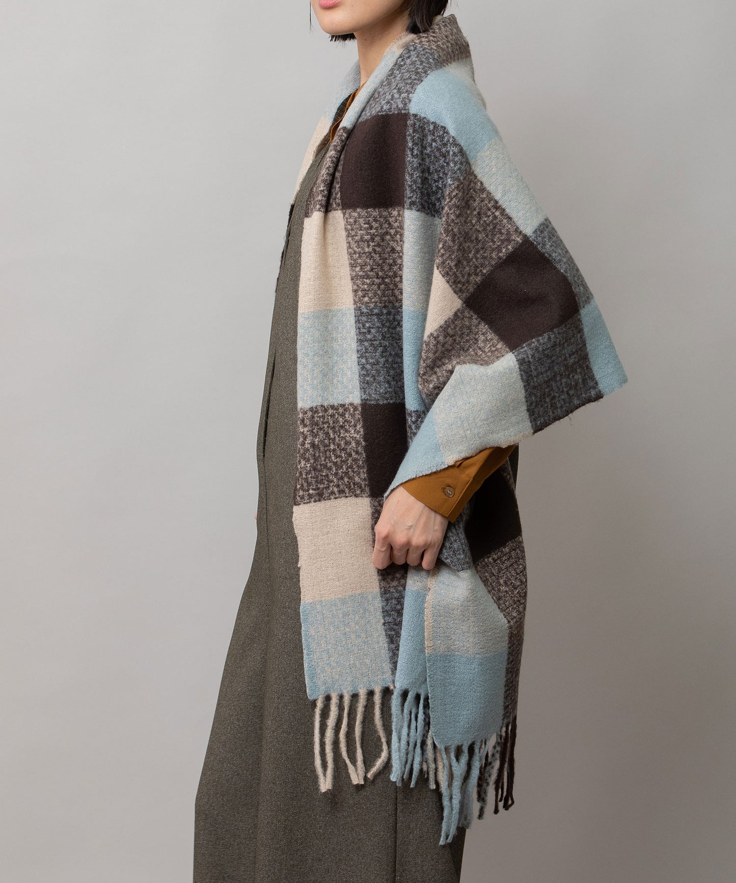 バッファローチェックストール