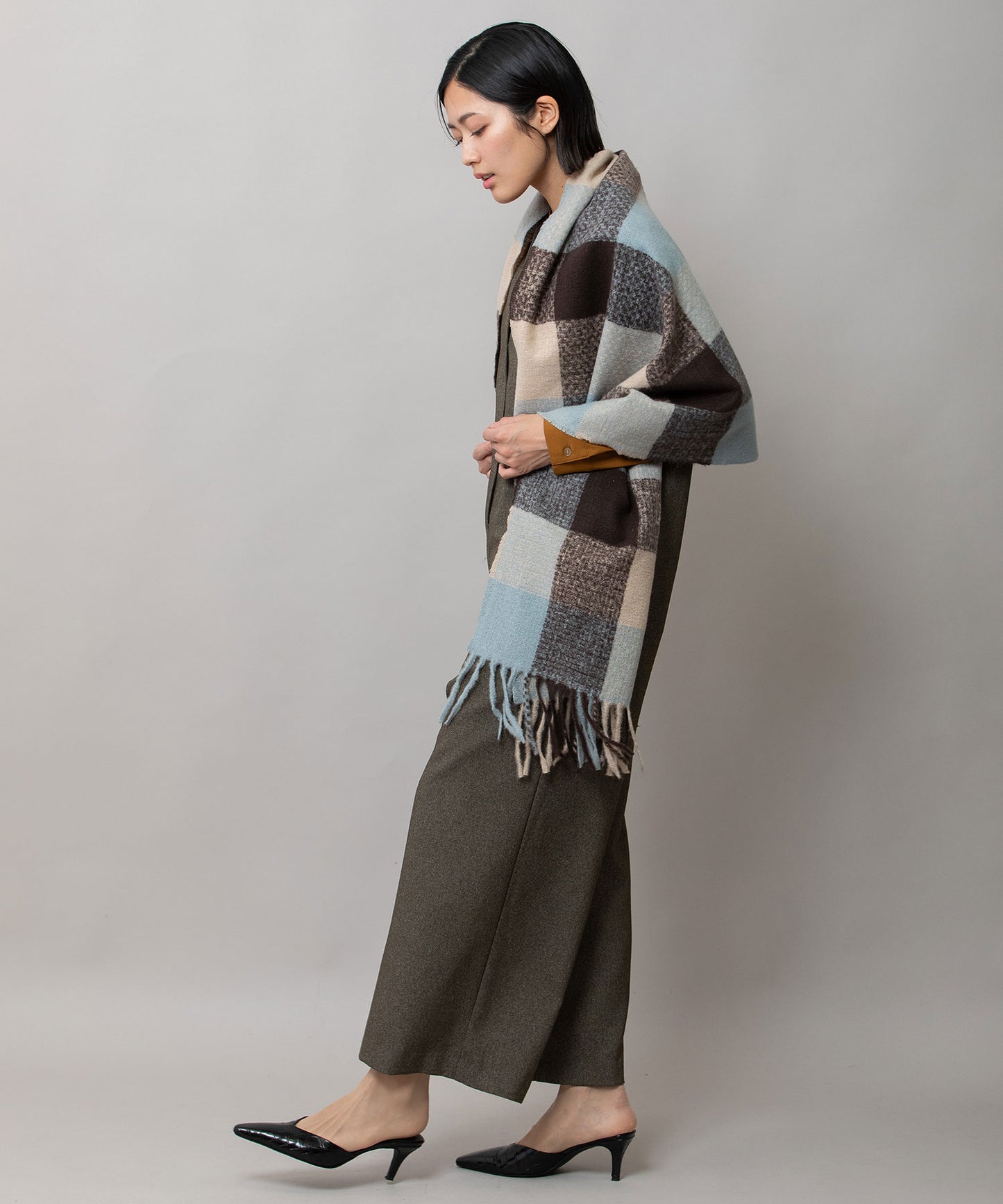 バッファローチェックストール