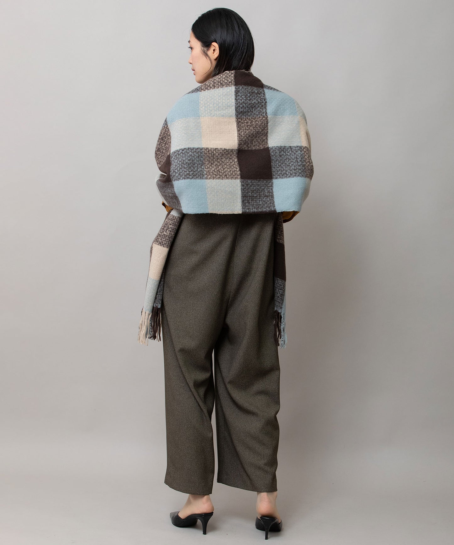 バッファローチェックストール