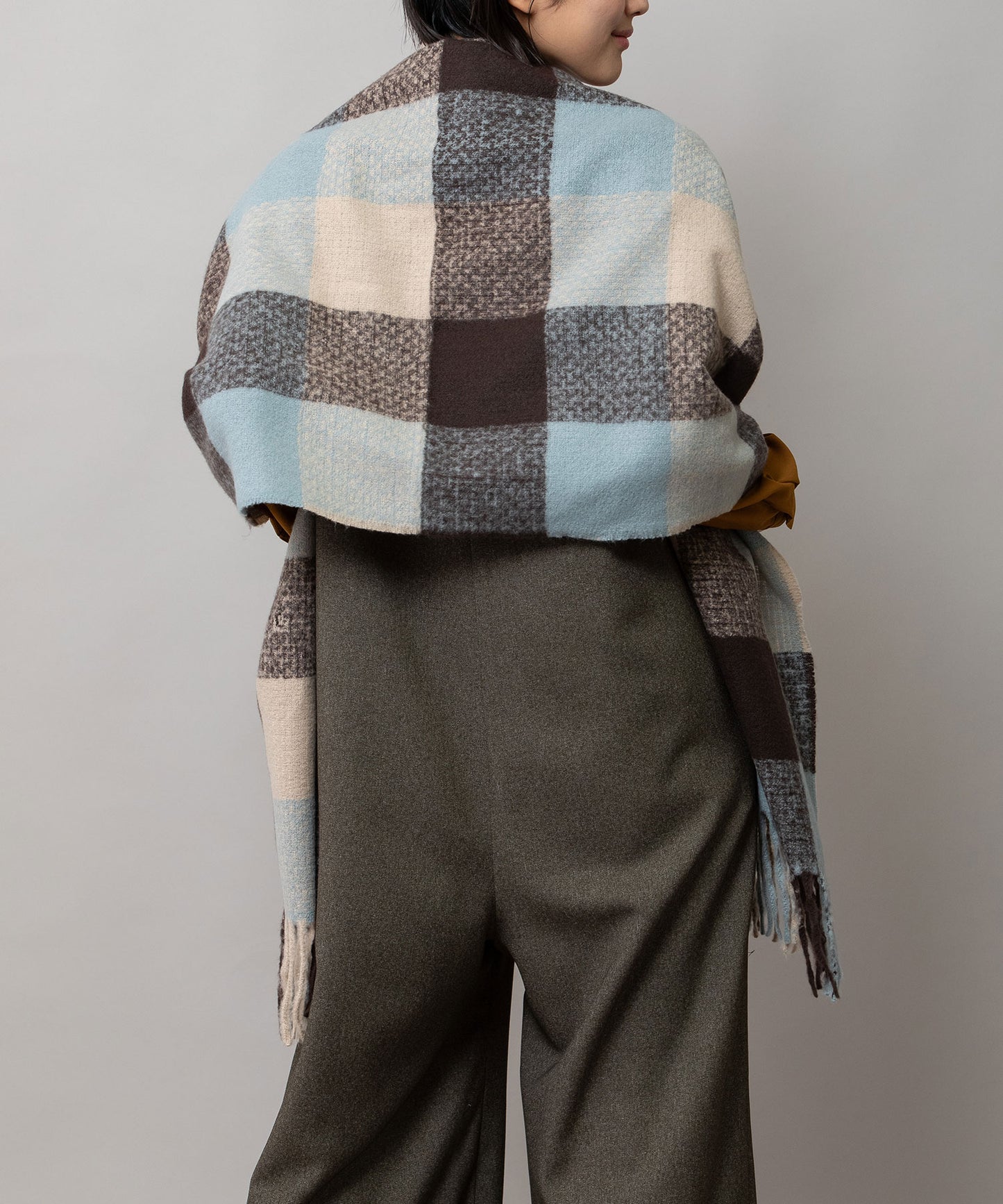 バッファローチェックストール