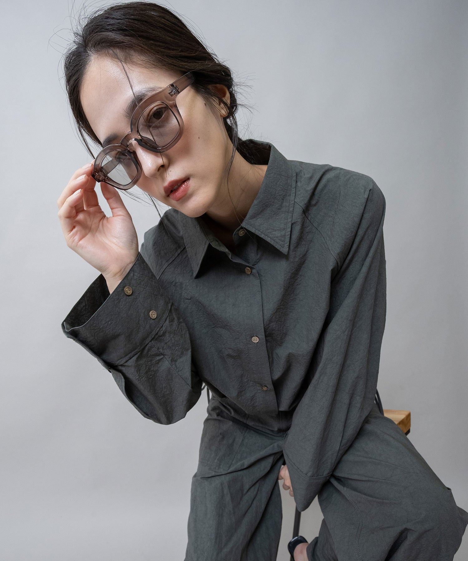 【美品】DG ストーン付き ブラックサングラス表参道店舗購入 シックボストンフレームサングラス – Munich web shop