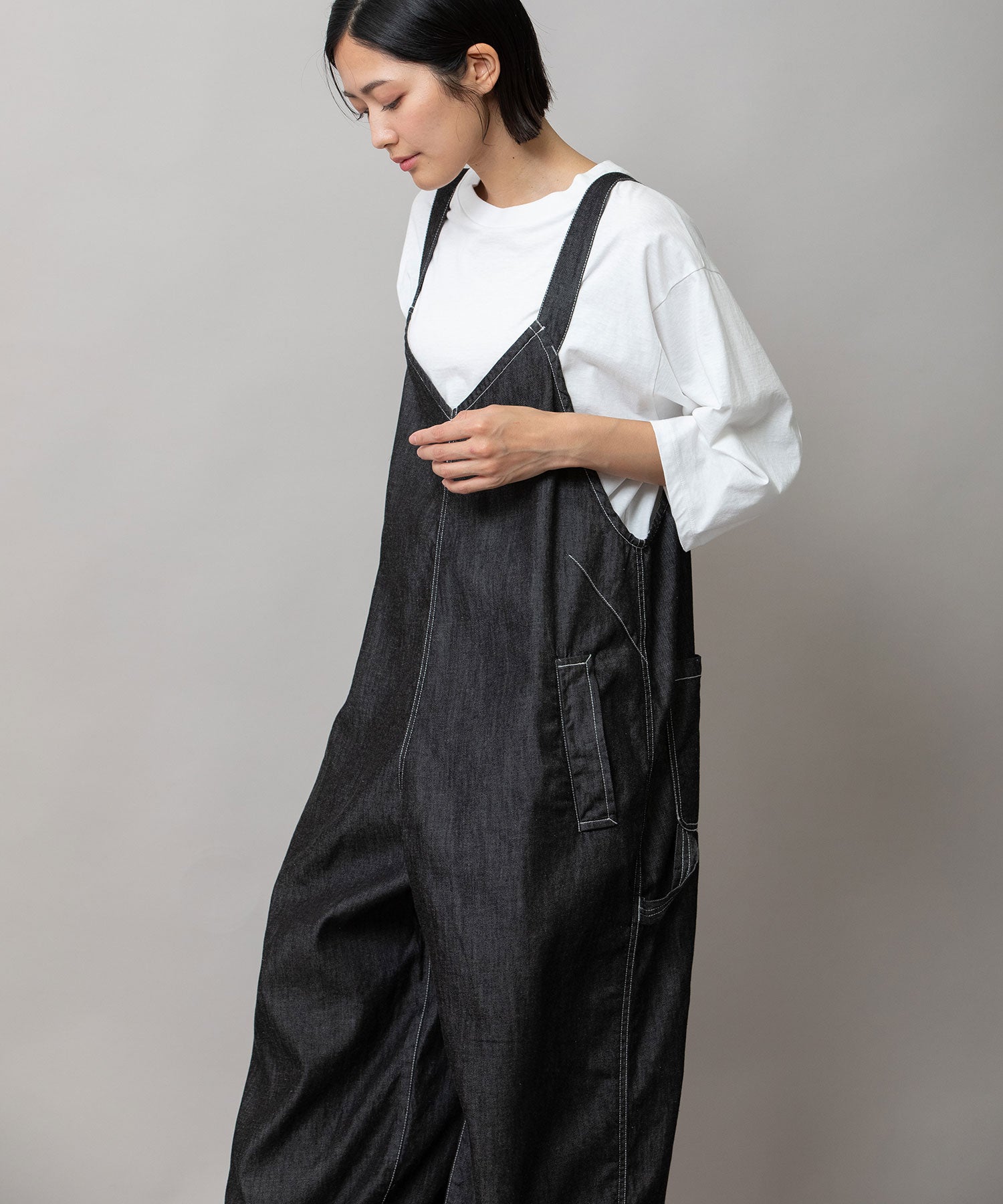コットンリヨセルデニムコンビネゾン – Munich web shop