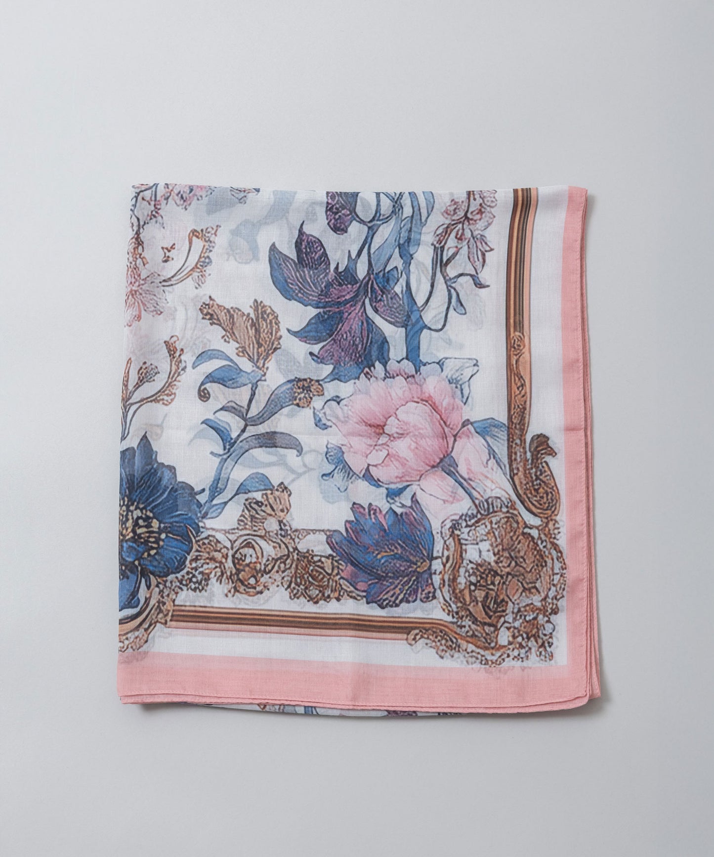 フラワープリントストール