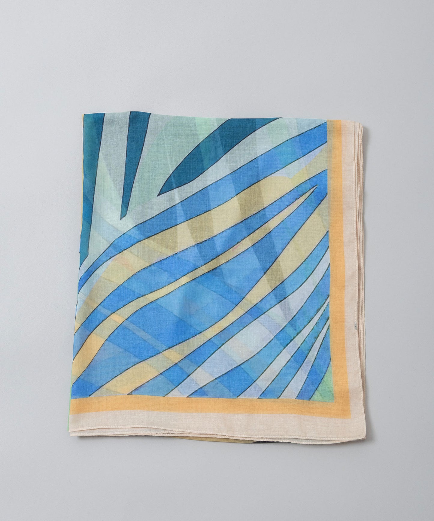 ボタニカル柄ストール