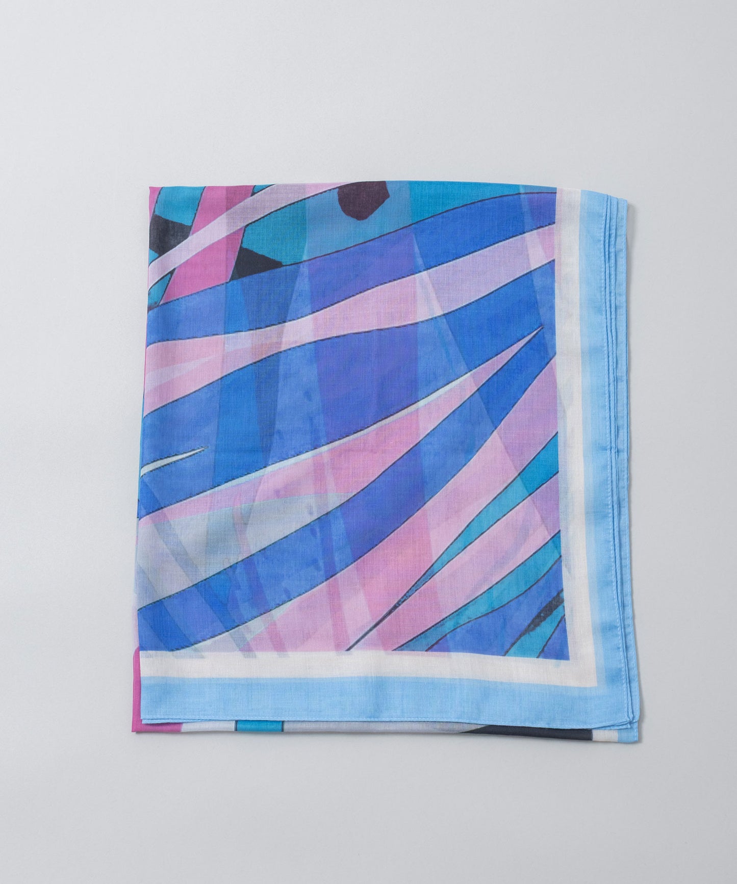 ボタニカル柄ストール