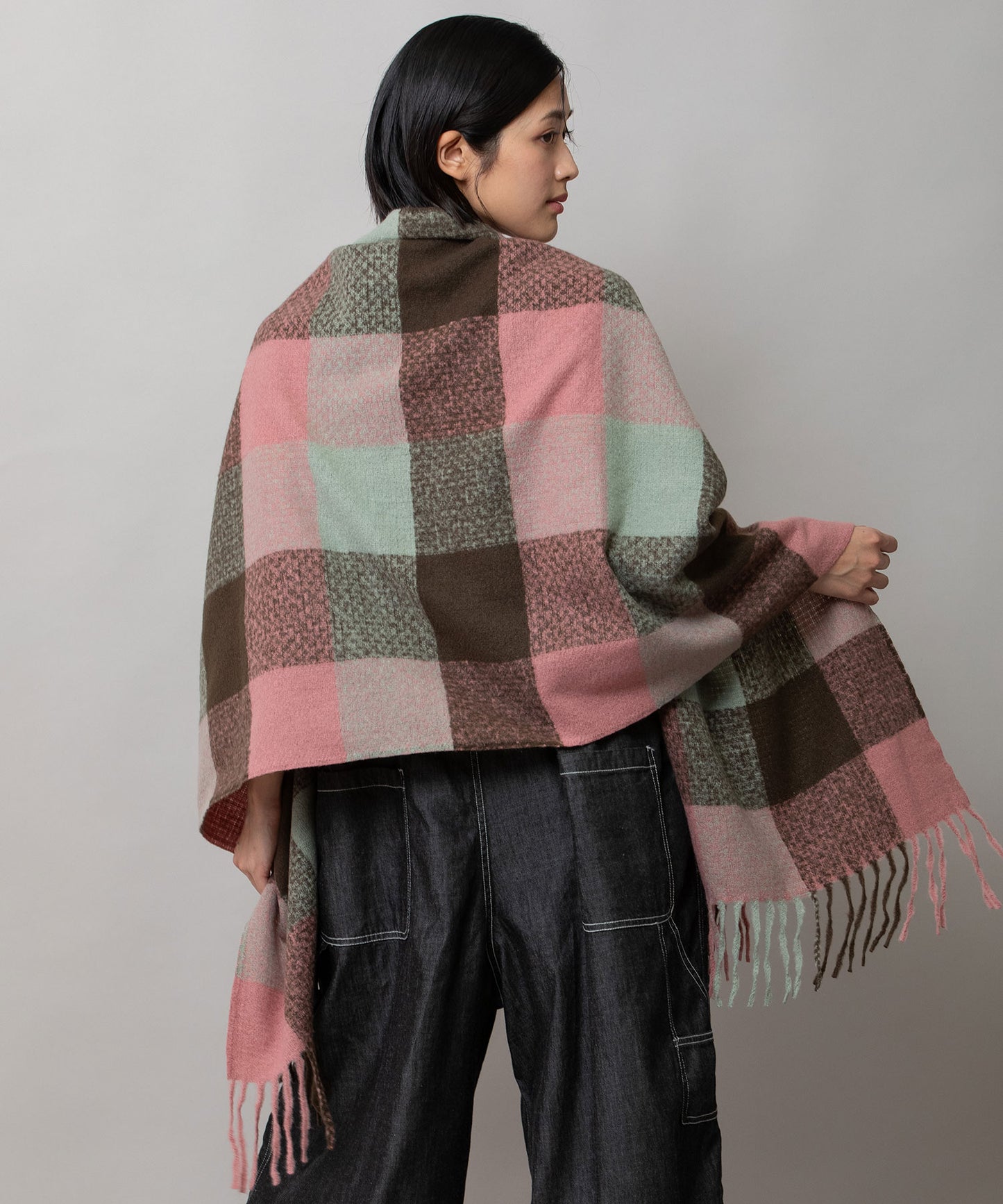 バッファローチェックストール