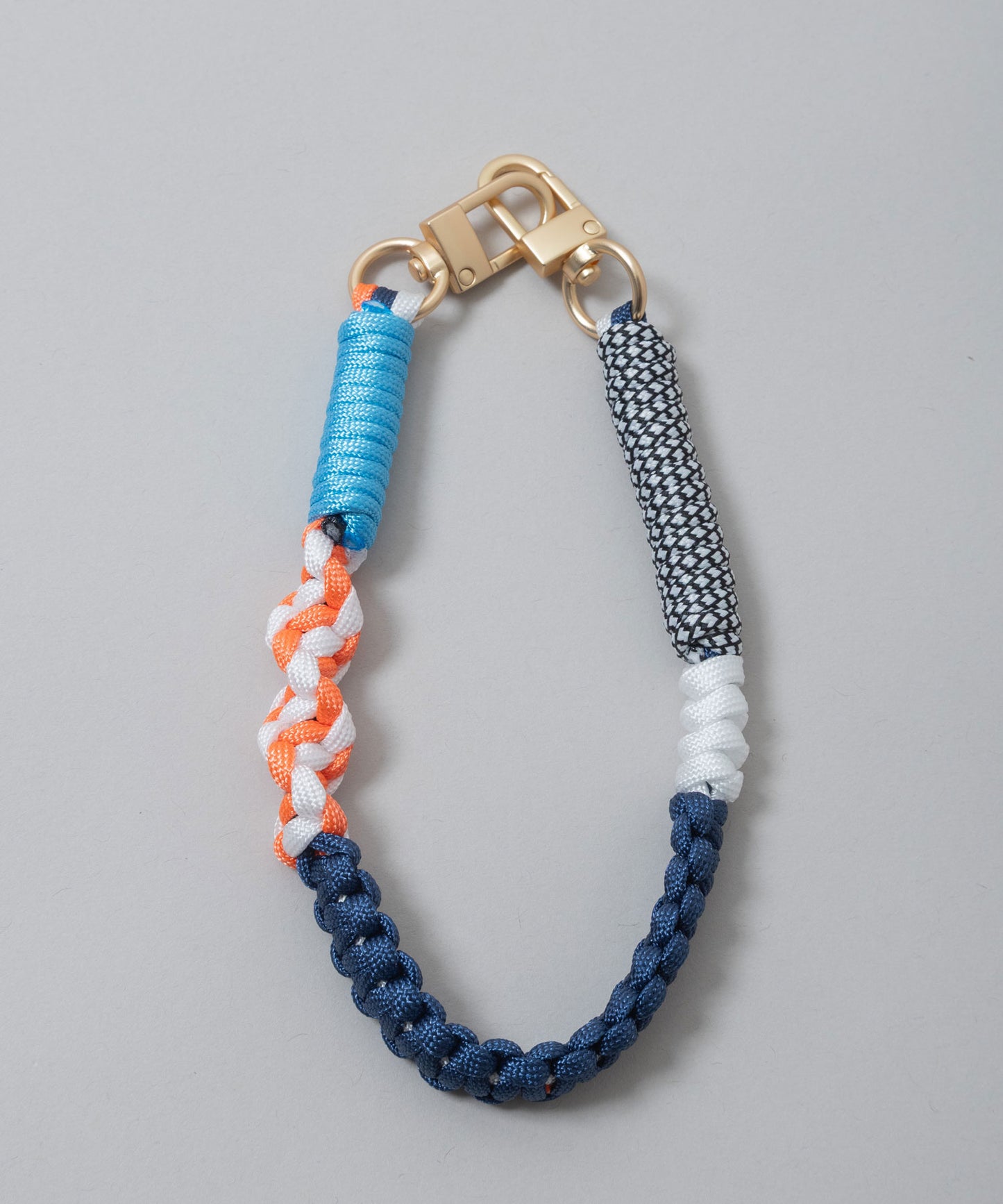 カラフルパラコードモバイルストラップ/パラコードチャーム