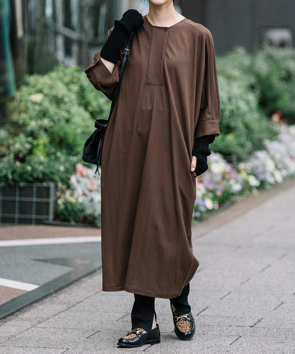 レーヨンナイロンインターロック teeドレス