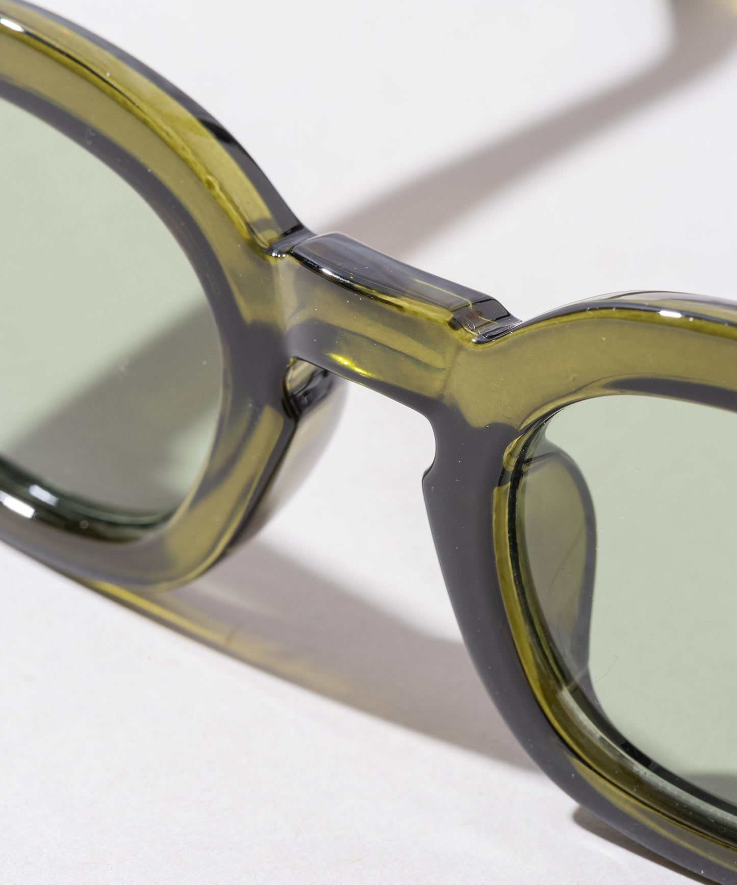 シックボストンフレームサングラス