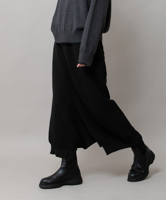 7GG天竺編みニットルーズパンツ