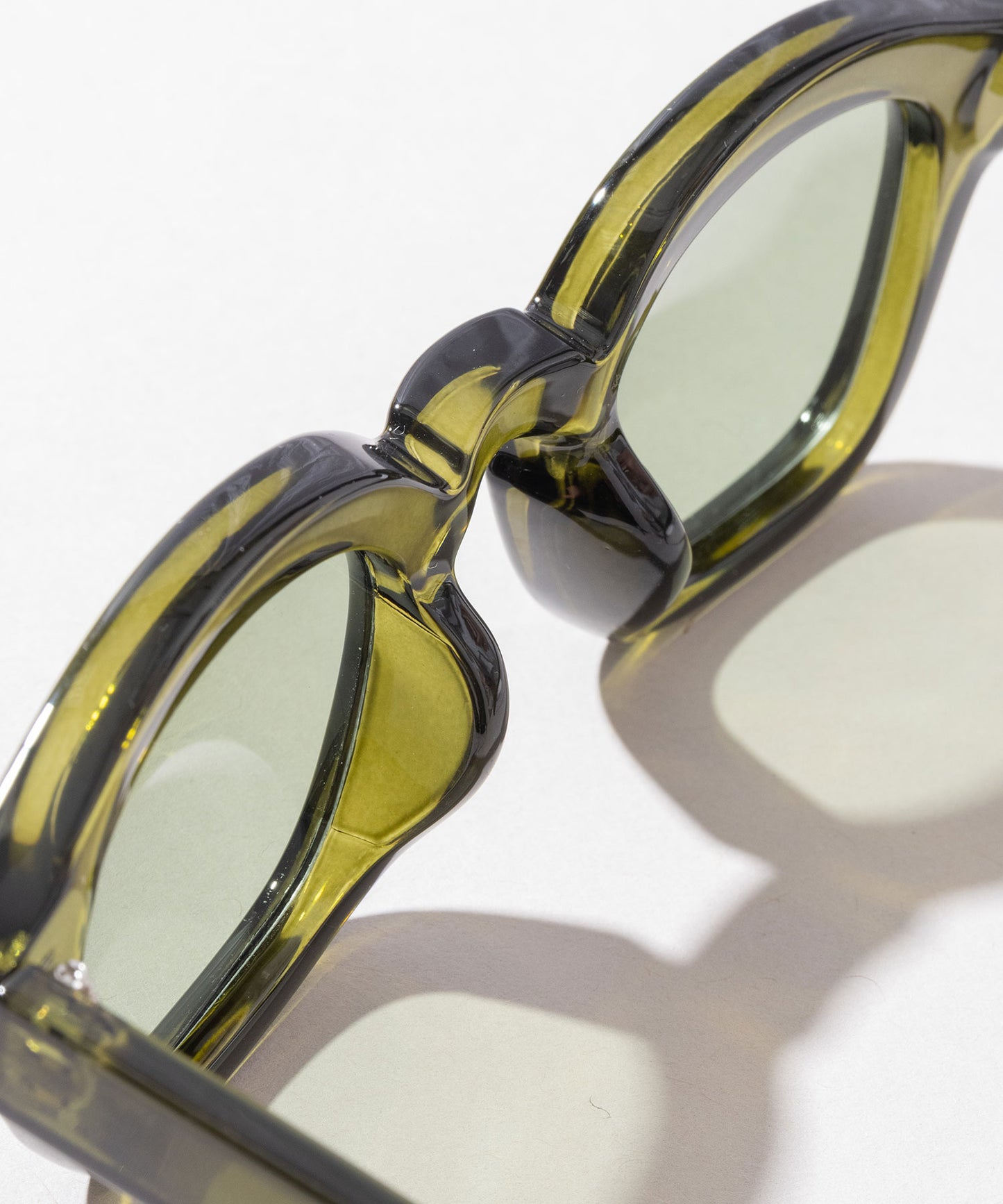 シックボストンフレームサングラス