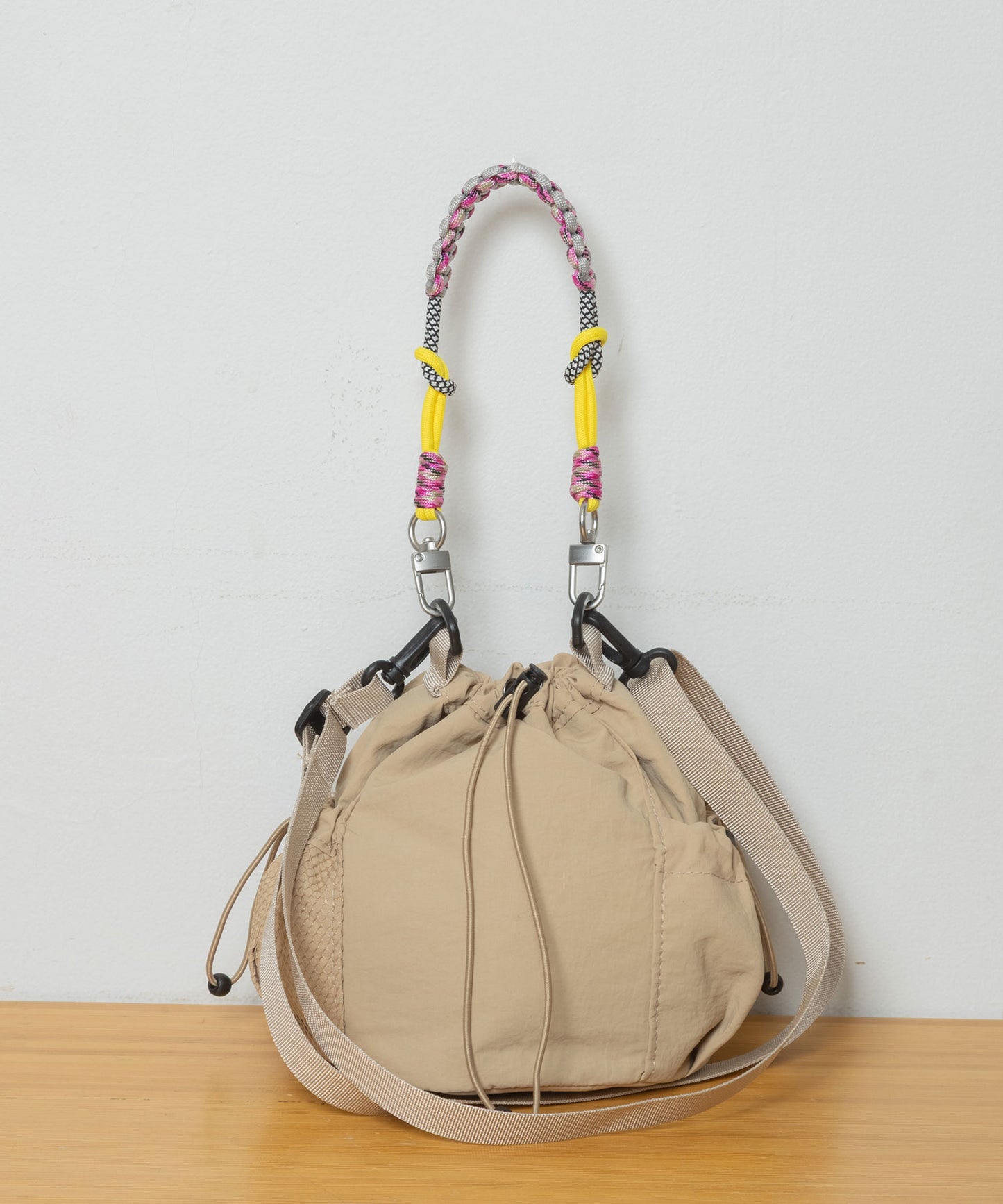 カラフルロープドローストリング2wayバッグ