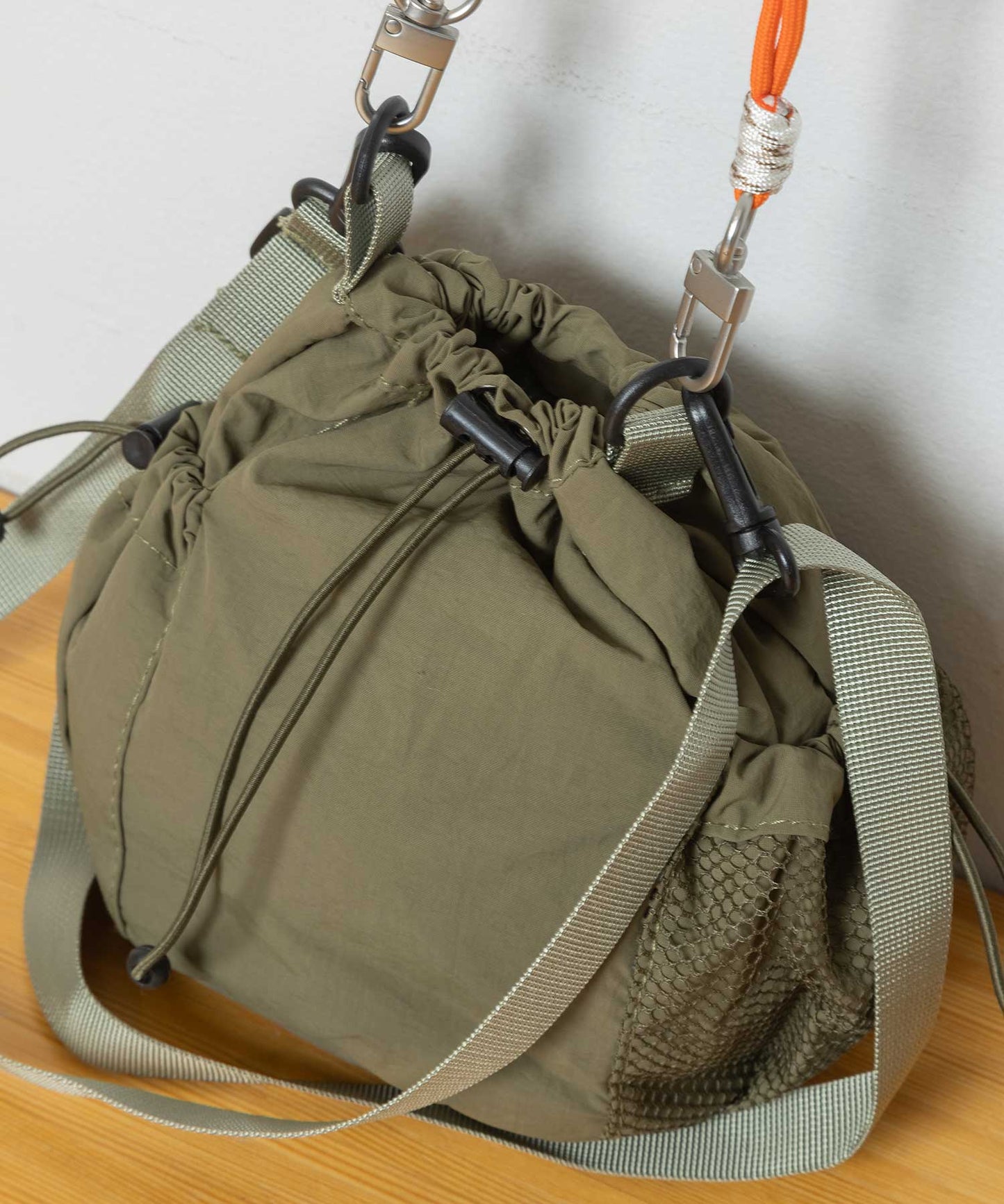 カラフルロープドローストリング2wayバッグ