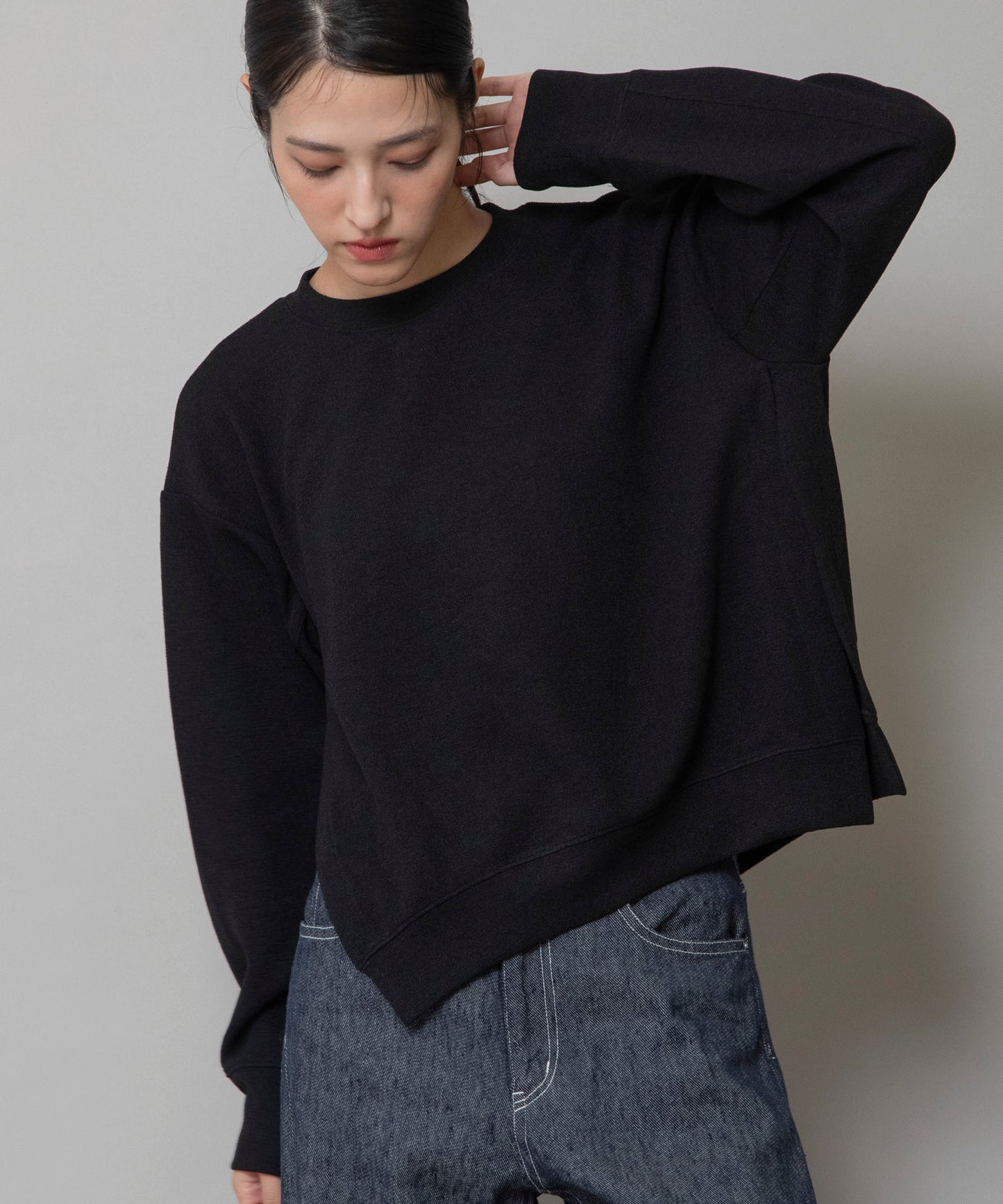 【先行販売】ダブルフェイスジャージプルオーバー