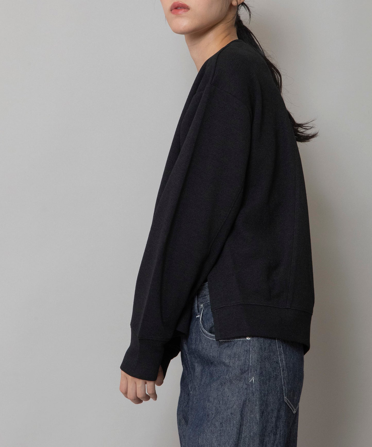 【先行販売】ダブルフェイスジャージプルオーバー