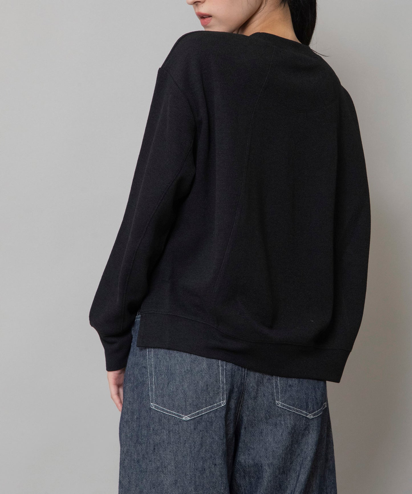 【先行販売】ダブルフェイスジャージプルオーバー