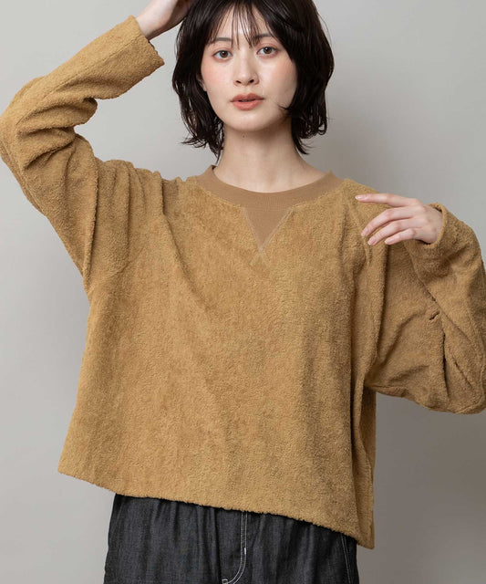 チンチララグランスリーブプルオーバー