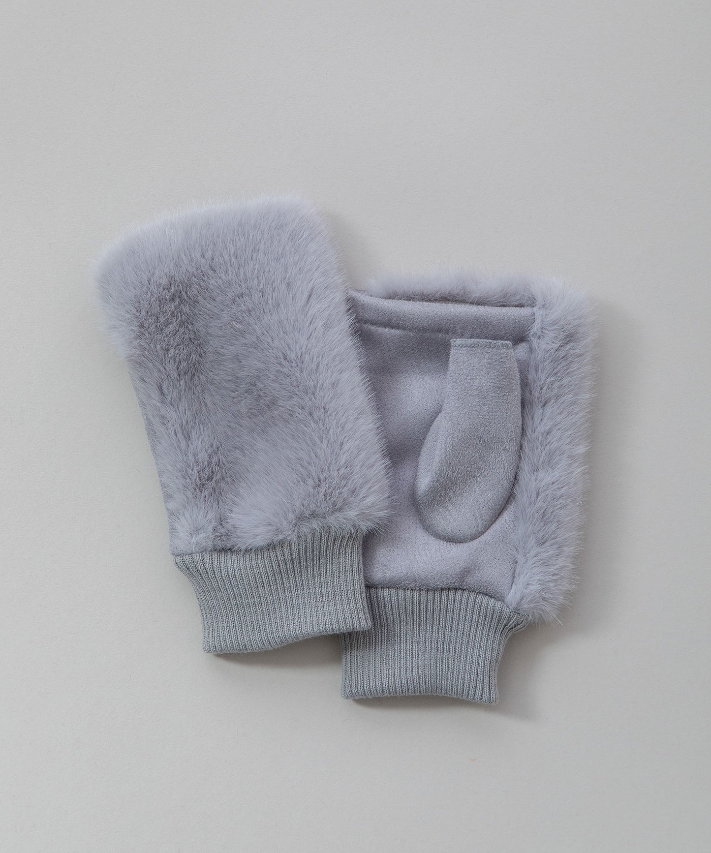 フェイクファーハンドウォーマー