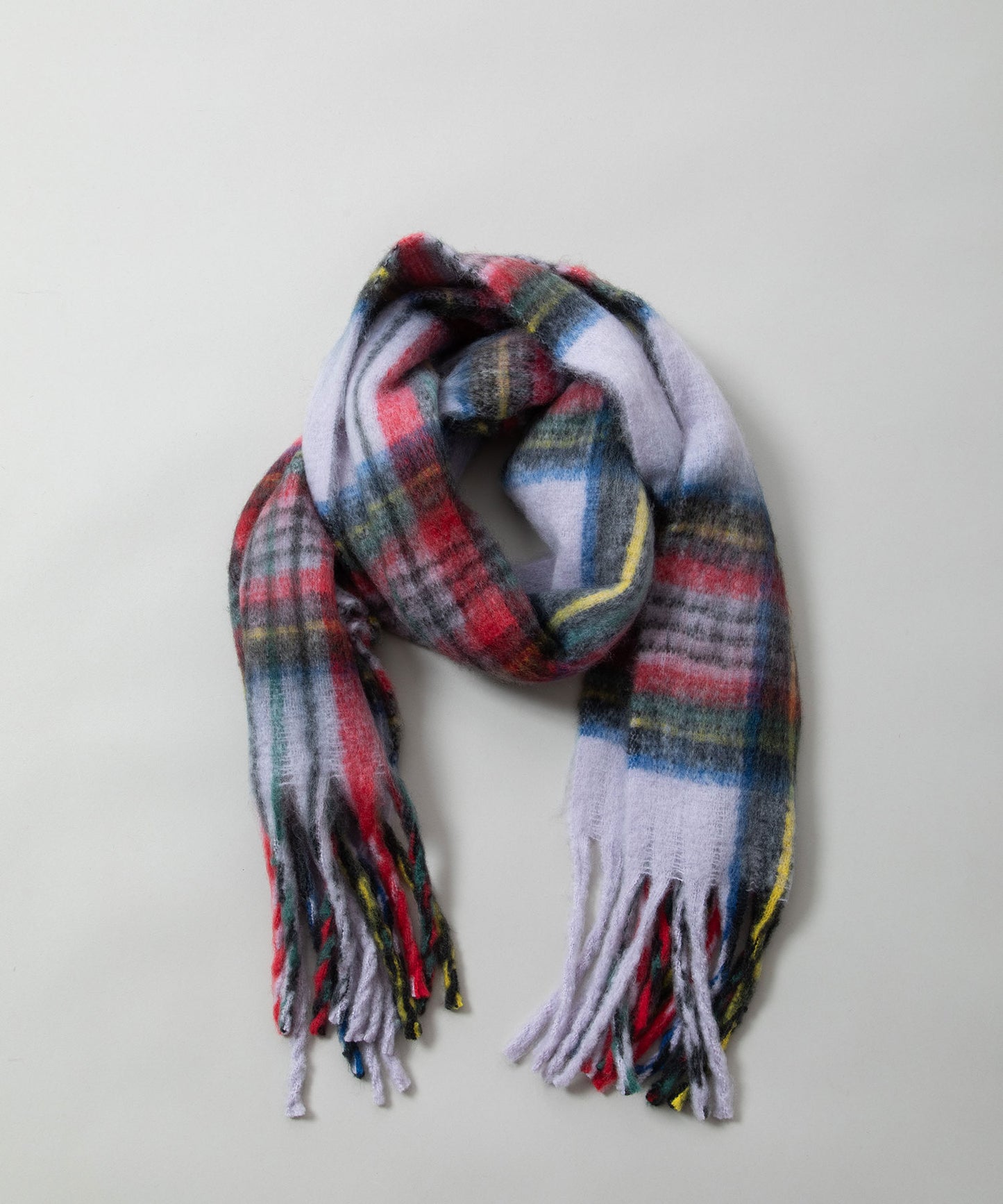 タータンチェックストール