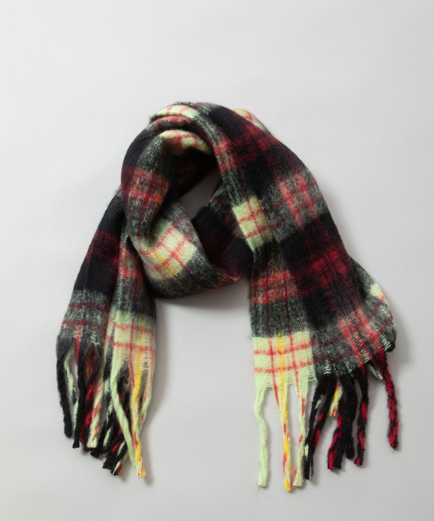 タータンチェックストール