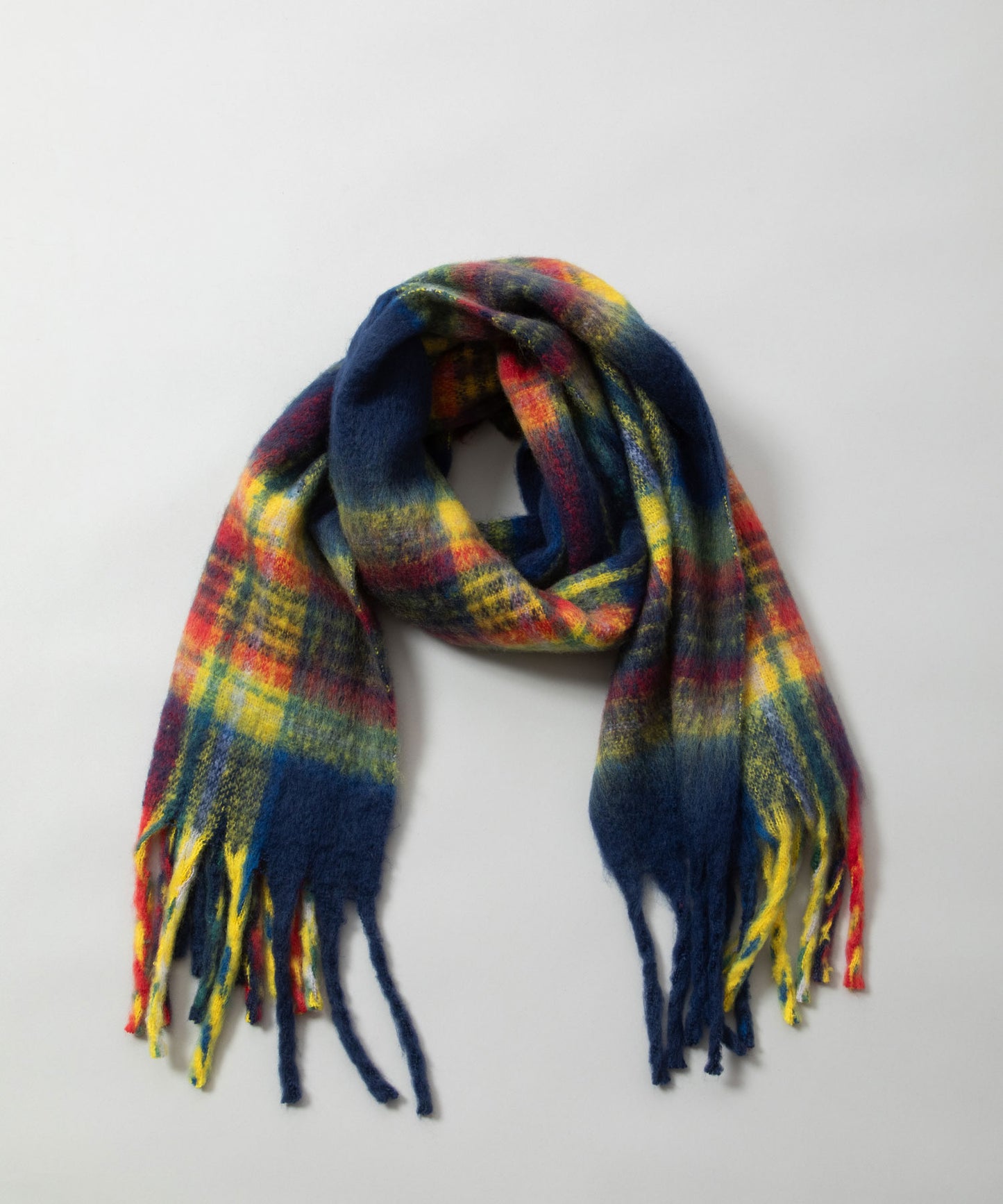 タータンチェックストール